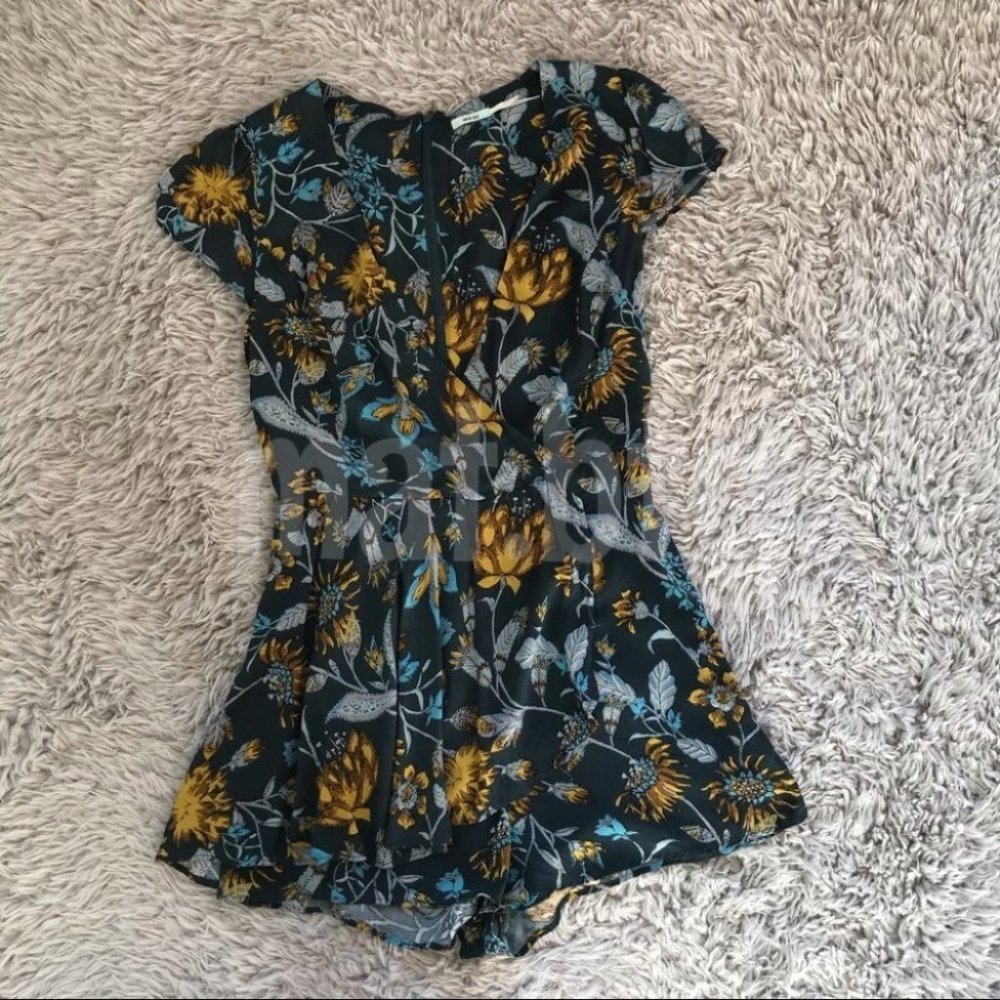 Kimchi Blue Anita Ruffle Front Skort Romper
